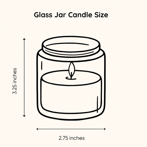 Calm Bliss Valentine Love Candles Ocean Breeze Soy Wax Candle