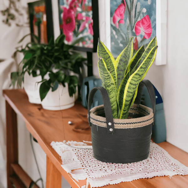 Eco-Revive Recycled Tire Planter - Lushlyf's Green Living Series
