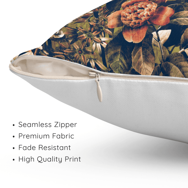 Enchanted Forest Velvet Cushion Cover