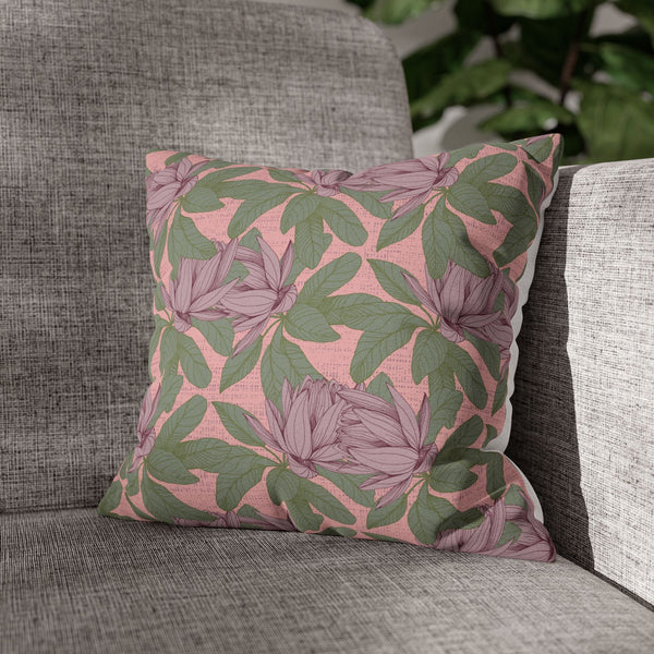 Floral Charm Velvet Cushion Cover