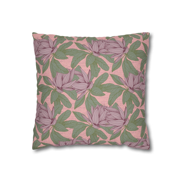 Floral Charm Velvet Cushion Cover
