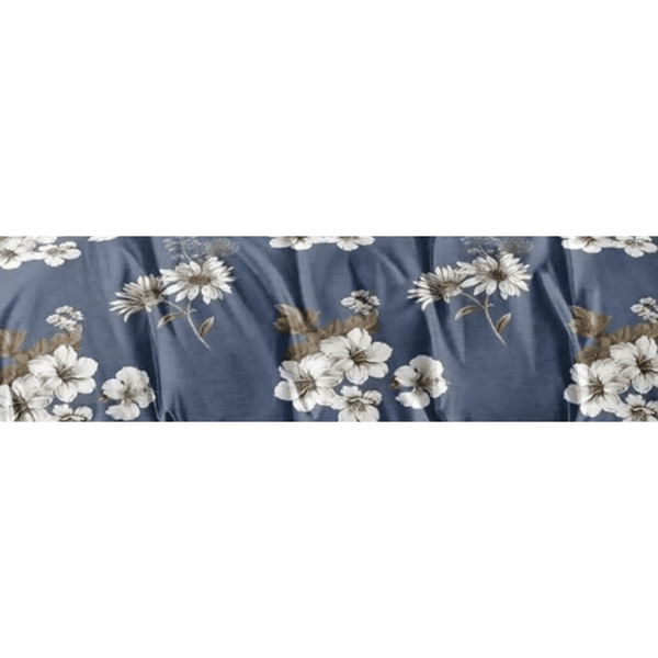 Floral Fantasy Blue Bedsheet