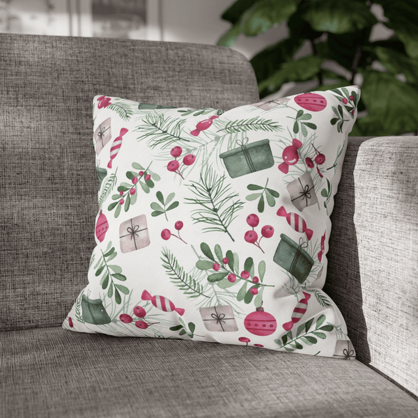 Holiday Gift Velvet Chirstmas Cushion Cover