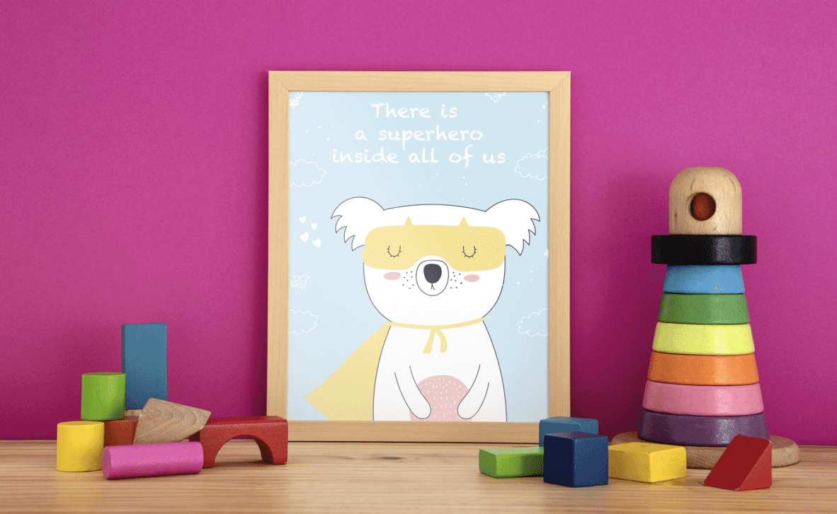 Inner Hero - Framed Wall Art