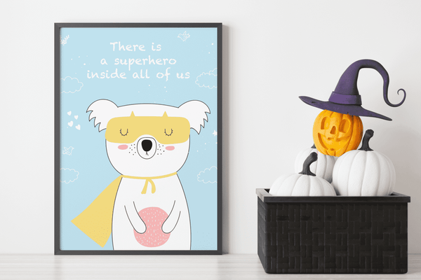 Inner Hero - Framed Wall Art