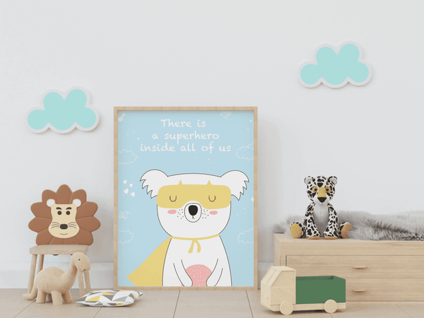 Inner Hero - Framed Wall Art