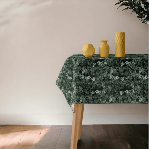 Midnight Flora Tablecloth