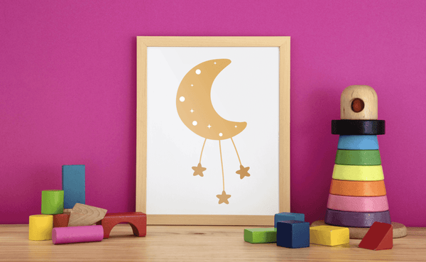 Moonlit Serenade - Framed Wall Art