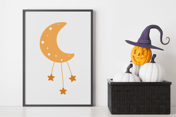 Moonlit Serenade - Framed Wall Art