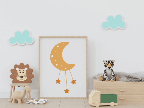 Moonlit Serenade - Framed Wall Art