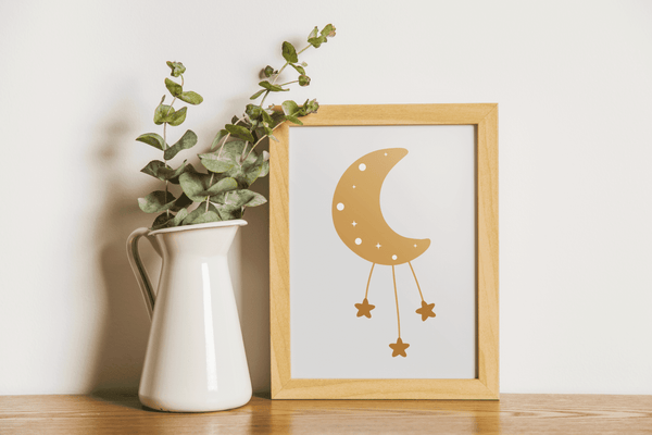 Moonlit Serenade - Framed Wall Art