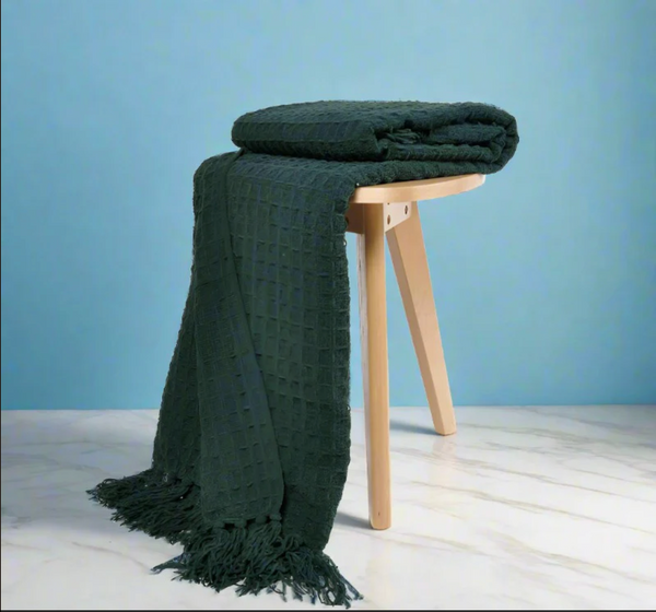 Cozy Haven Premium Chenille Sofa Throw