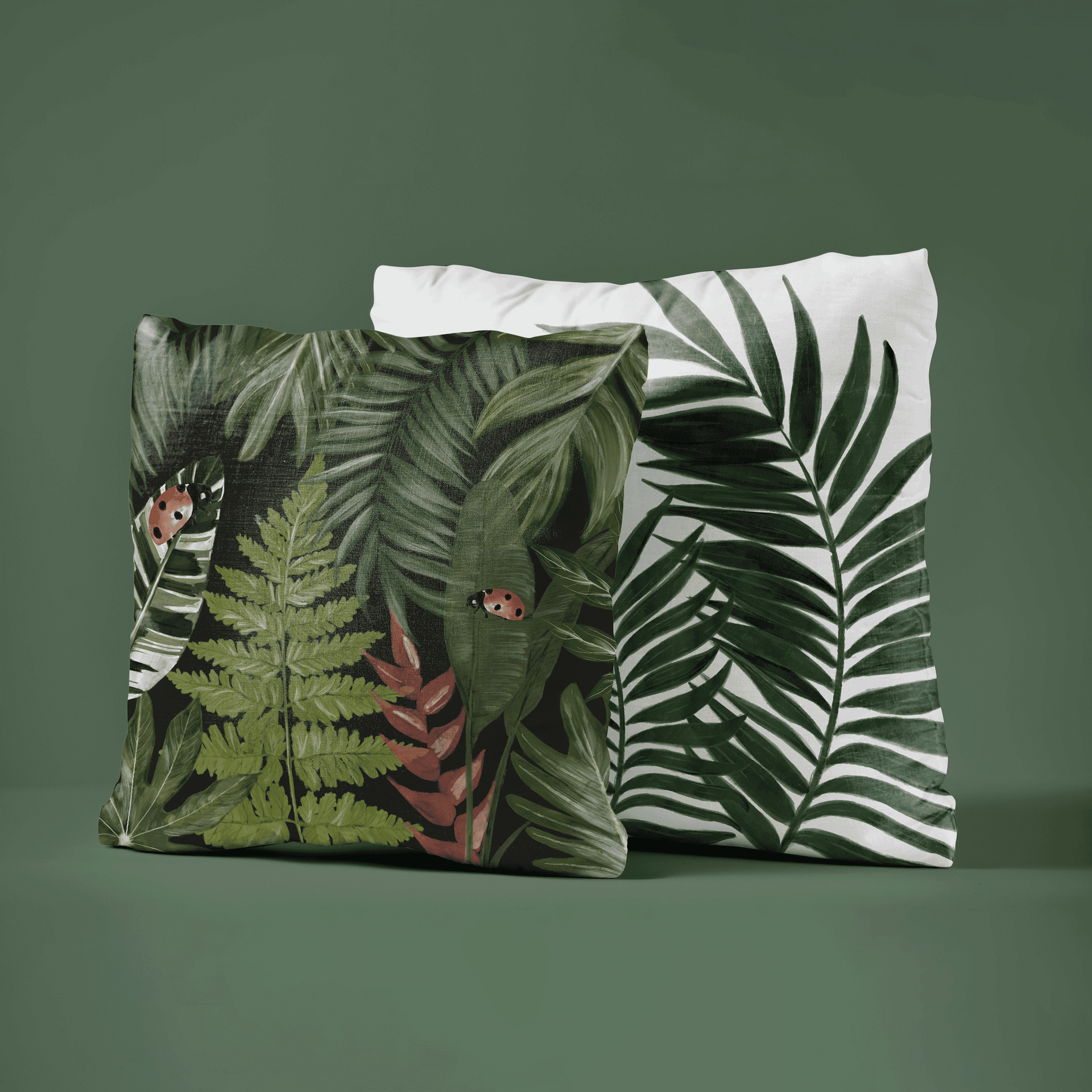 Our Lady Beetle Night X Flowing Palm | Set of 2