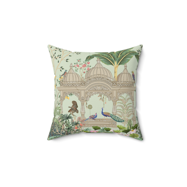 Peacock Durbar Cushion Cover