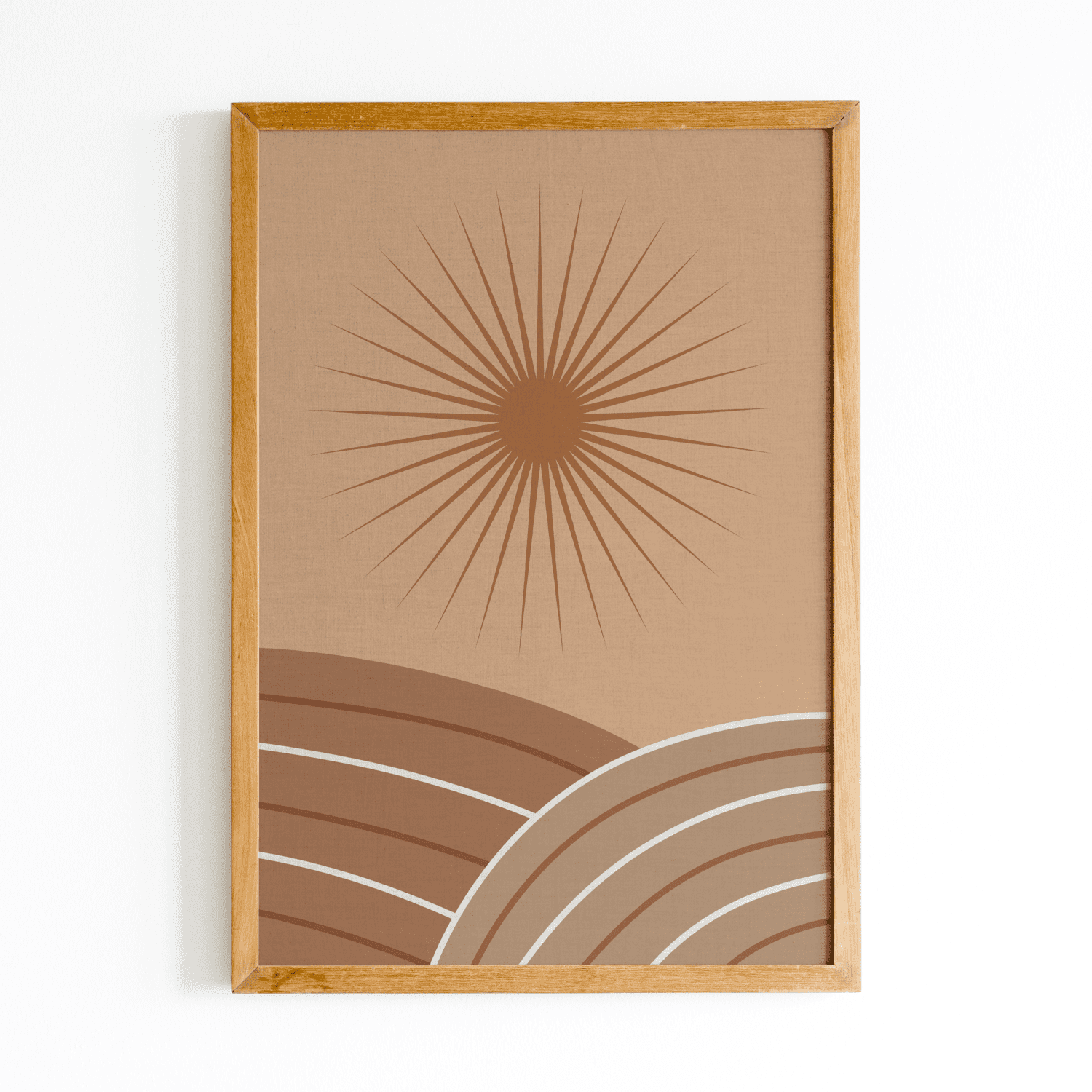 Radiant Dunes Framed Artwork