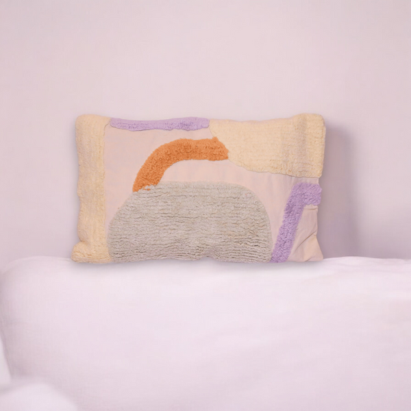 Rainbow Horizon Tufted Cushion Cover -Set of 5