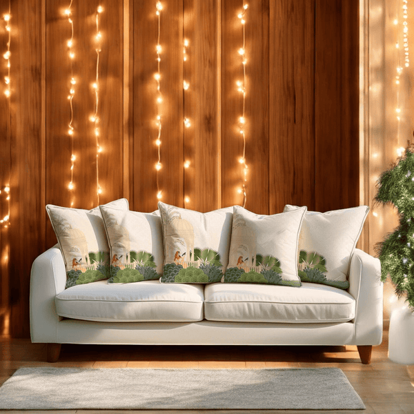 Royal Balcony Velvet Cushion Cover