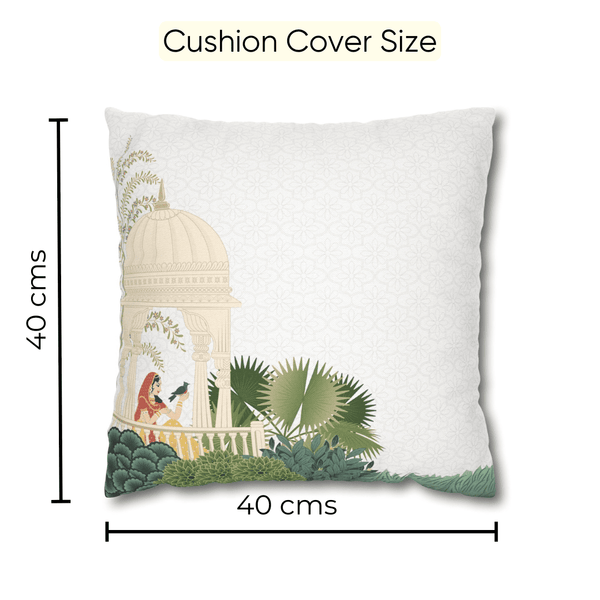 Royal Balcony Velvet Cushion Cover