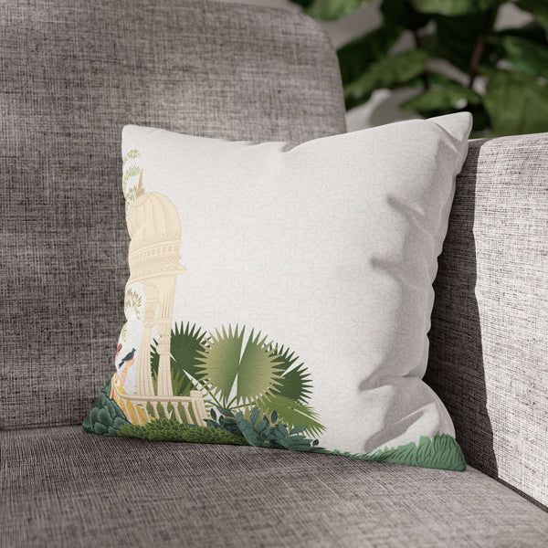 Royal Balcony Velvet Cushion Cover