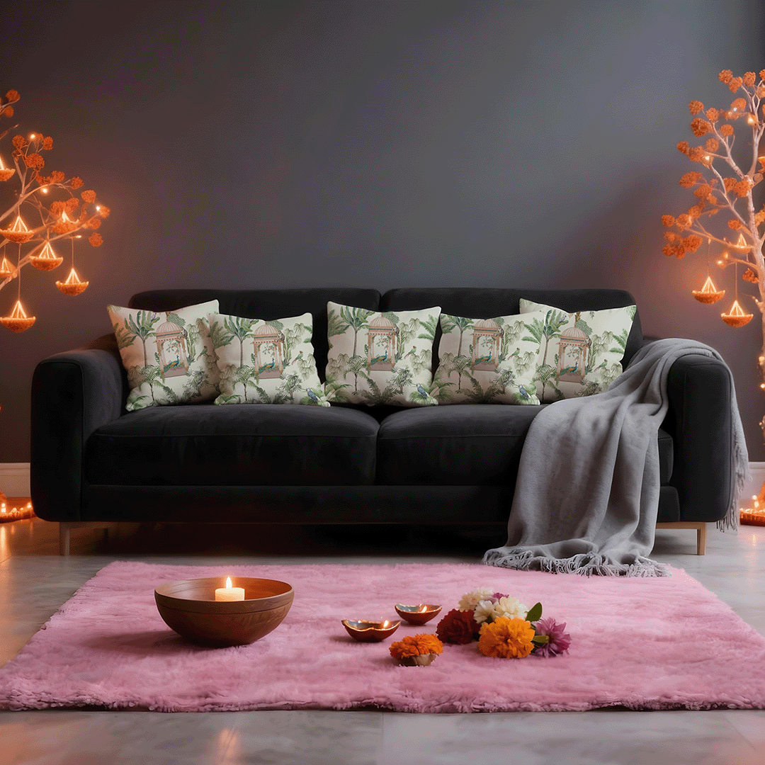 Royal Canopy Garden Cushion Cover