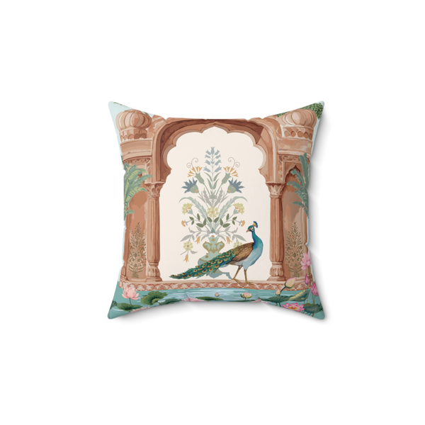 Royal Mayura Arch Cushion Cover