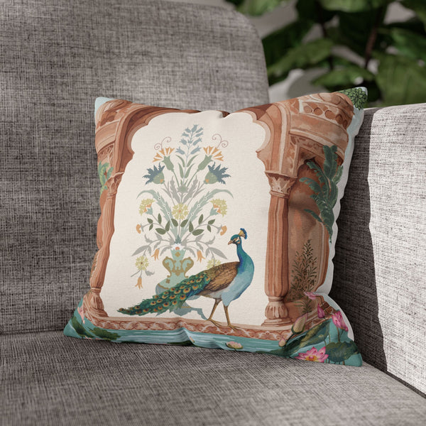 Royal Mayura Arch Cushion Cover