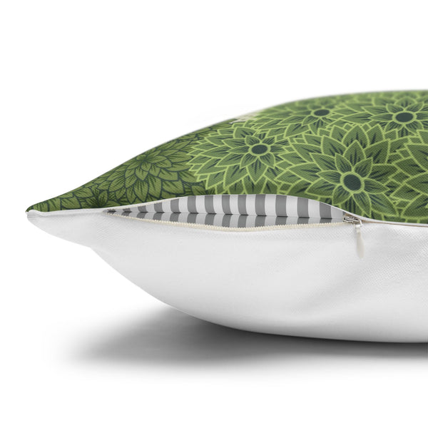 Royal Peacock Velvet Cushion Cover