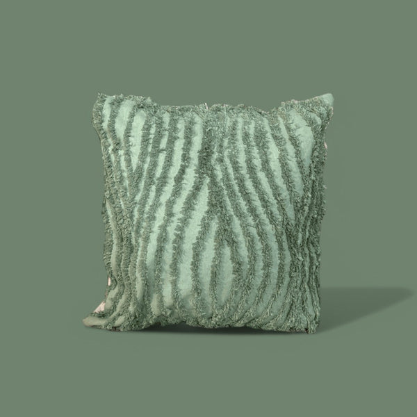 Sage Textures Tufted Cushion Cover