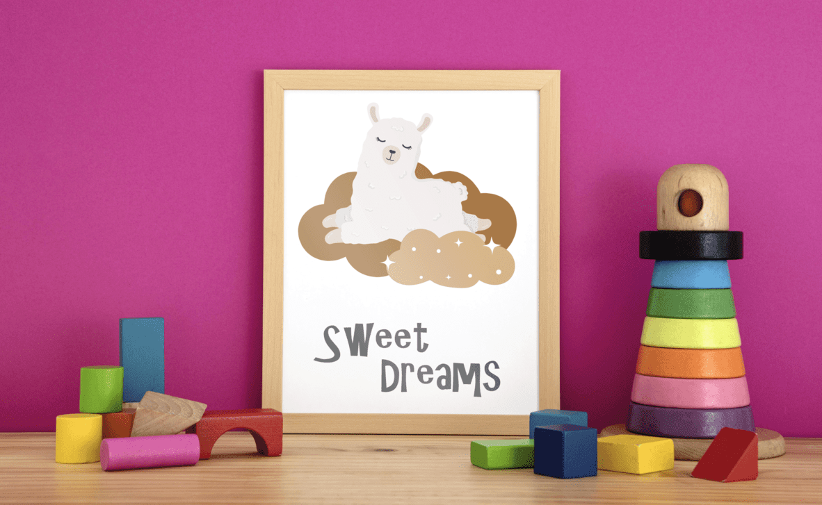 Slumber Clouds - Framed Wall Art