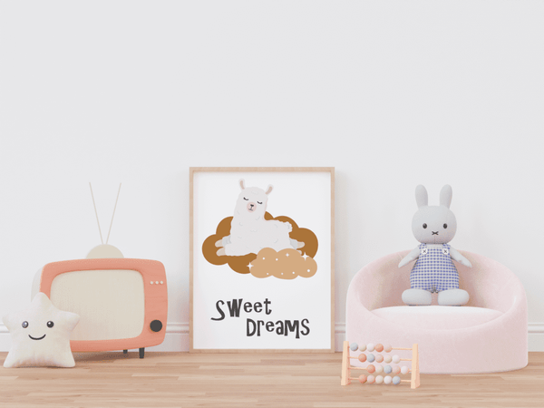 Slumber Clouds - Framed Wall Art
