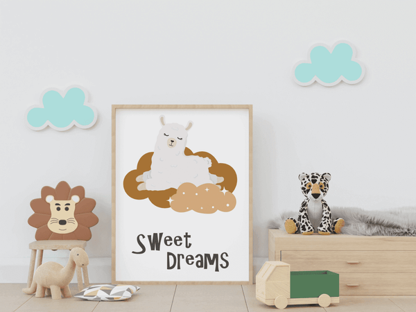 Slumber Clouds - Framed Wall Art