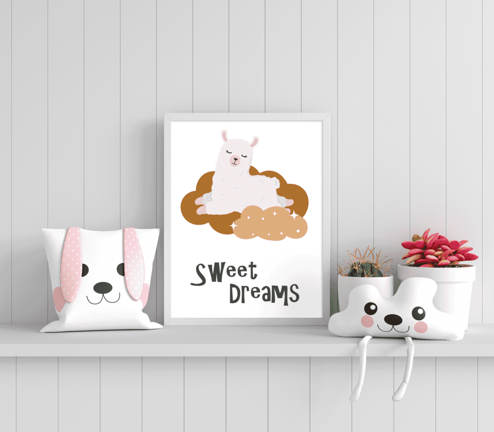 Slumber Clouds - Framed Wall Art