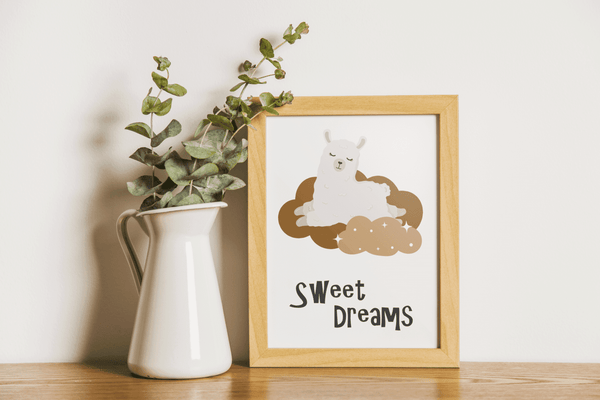 Slumber Clouds - Framed Wall Art