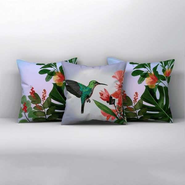 Song of Hummingbird X Autumn Big Leaf | Set of 3