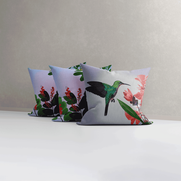 Song of Hummingbird X Autumn Big Leaf | Set of 3