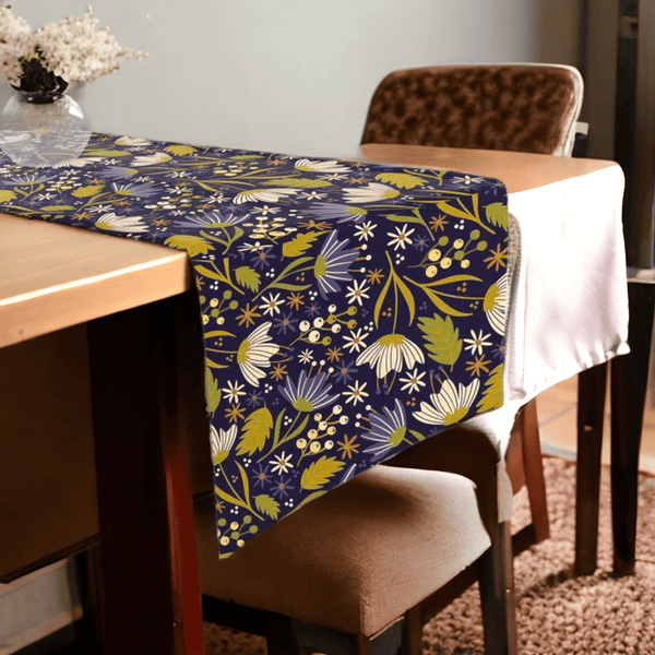Starry Wildflower Table Runner - Lushlyf's Botanica Collection