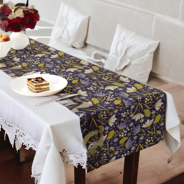 Starry Wildflower Table Runner - Lushlyf's Botanica Collection