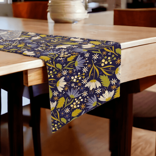 Starry Wildflower Table Runner - Lushlyf's Botanica Collection
