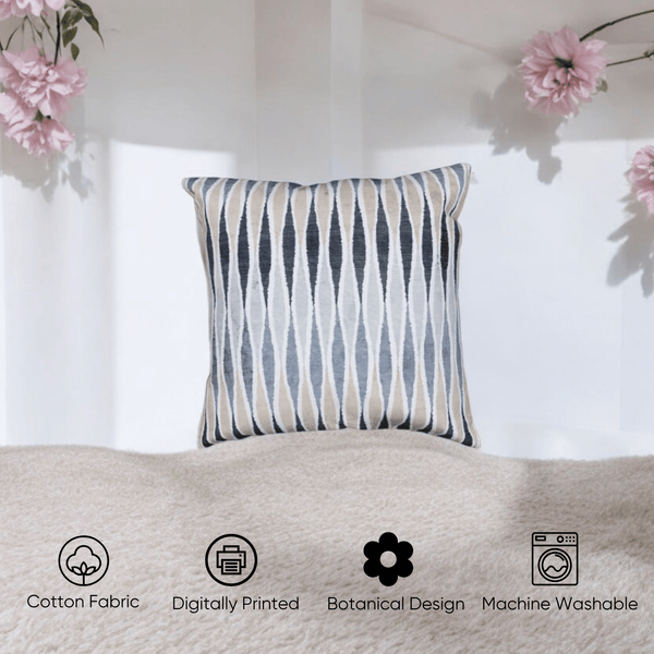 Striped Waves Cushion Cover - Set of 5