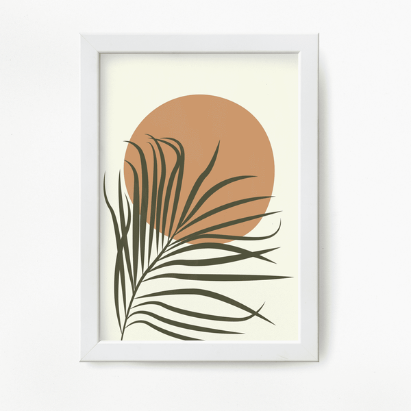 Sunset Palms Framed Artwork
