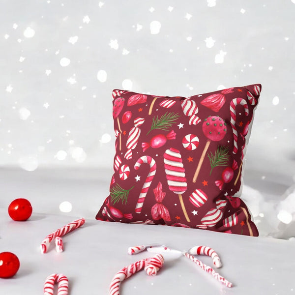 Sweet Treats Velvet Christmas Cushion Cover
