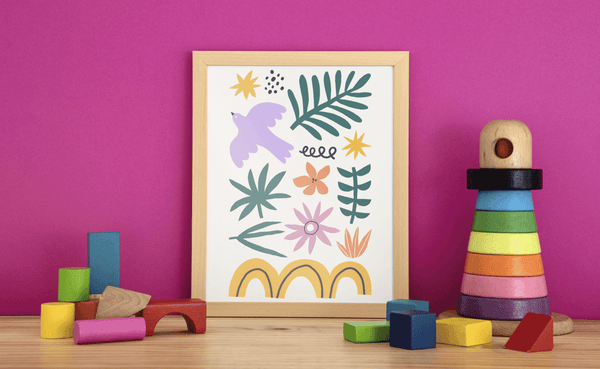 Tropical Harmony - Framed Wall Art