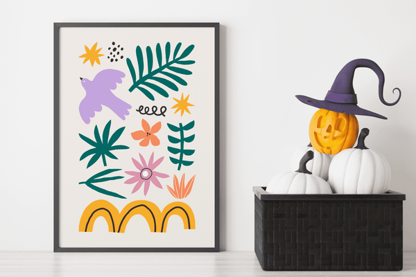 Tropical Harmony - Framed Wall Art