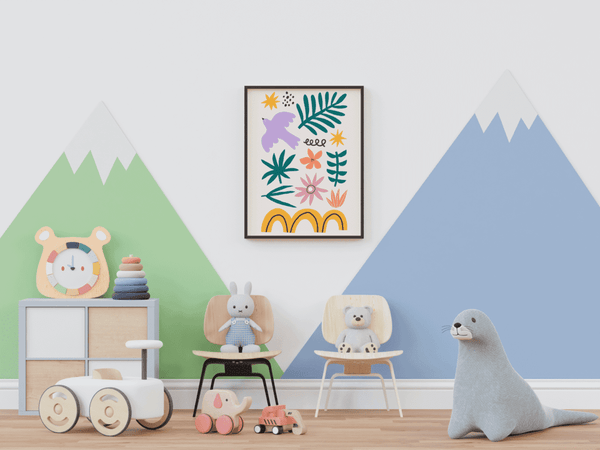 Tropical Harmony - Framed Wall Art