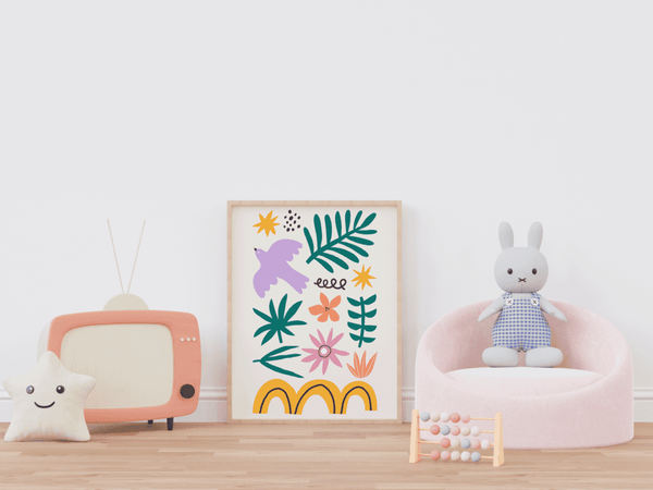 Tropical Harmony - Framed Wall Art