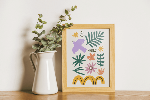 Tropical Harmony - Framed Wall Art