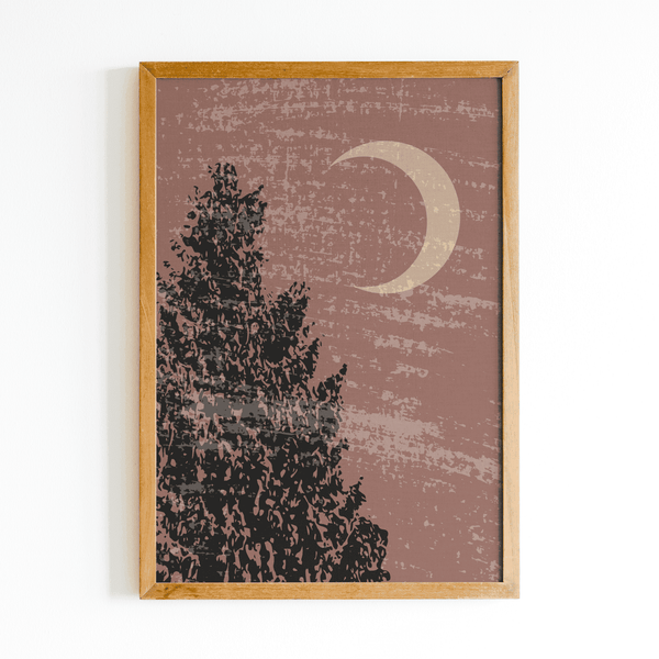 Twilight Silhouette Framed Artwork