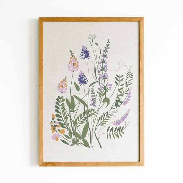 Wildflower Whispers Framed Artwork