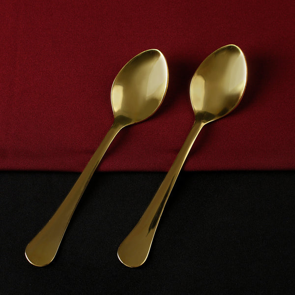 Paramparagat Upyogita Swarna Brass Spoons