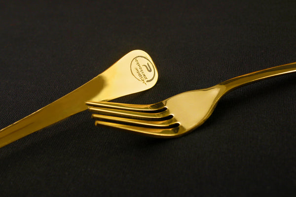 Paramparagat Upyogita Swarna Brass Forks